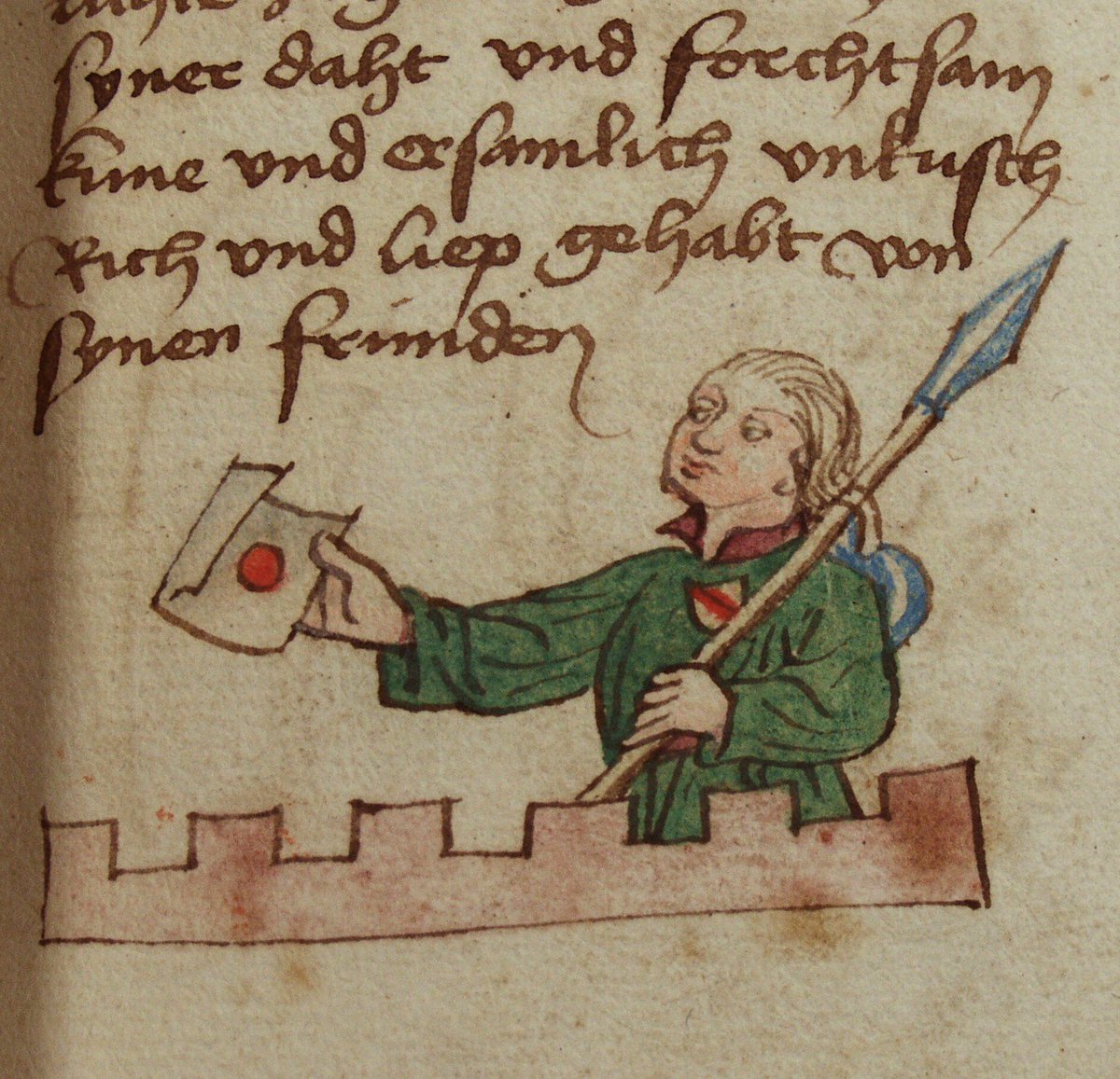 Medieval messenger