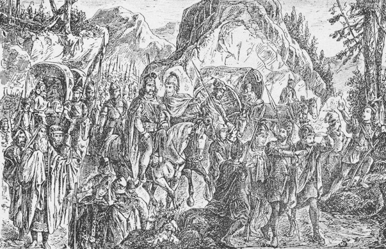 Emperor Constantine and The Serbs